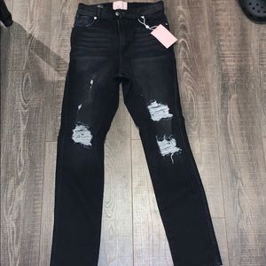 Revice Black Skinny Jeans